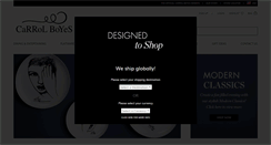 Desktop Screenshot of carrolboyes.com